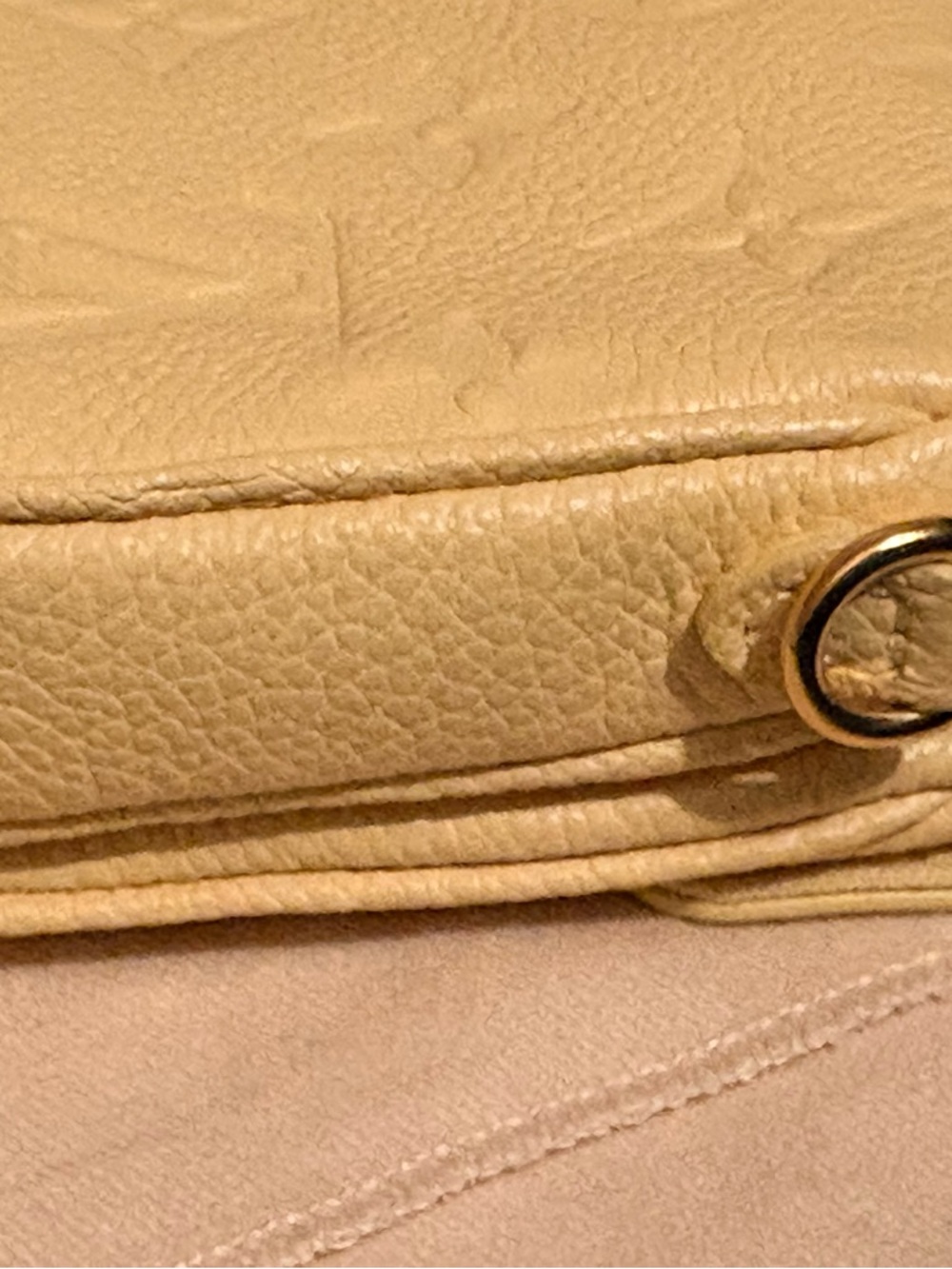 Louis Vuitton Micro Metis Empreinte Leather Jaune Yellow Bag - Picture 7 of 12